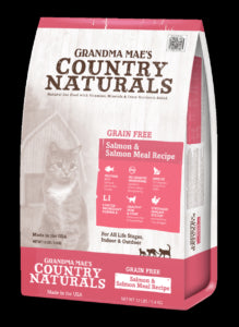 Grandma Mae's Salmon Grain Free Dry Cat Food 3lb - Poudre Pet and Feed Supply
